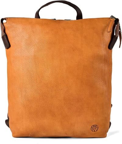Harold's CHAZA Dagrugzak Leer 35.5 cm - cognac