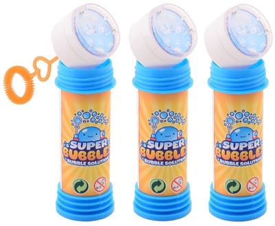 JohnToy Bellenblaas - 3x - 50 ml - Super Bubbles - buitenspeelgoed