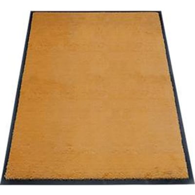 vuilvangmat miltex Eazycare Style, hoekig, antistatisch, UV-bestendig, afwasbaar, high twist nylon & Niltril rubber, 800 x 1200 mm, bruin beige