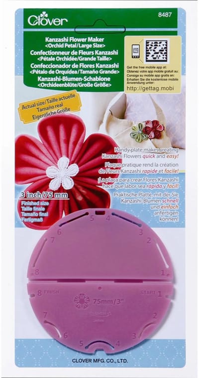 Kanzashi bloemenmaker orchid L