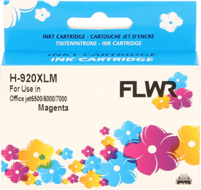 FLWR - Cartridges / HP 920XL / magenta / Geschikt voor HP