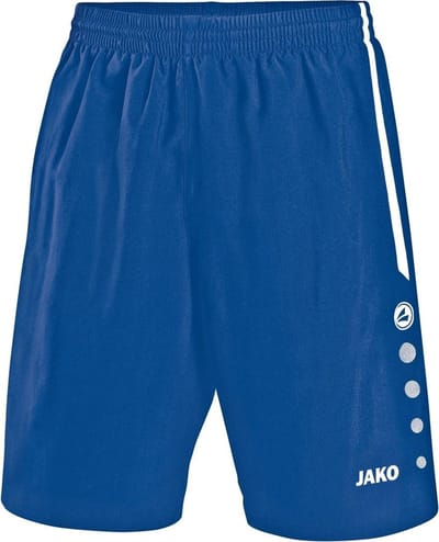 Jako Turin Short - Voetbalbroek - Jongens - Maat 116 - Blauw kobalt
