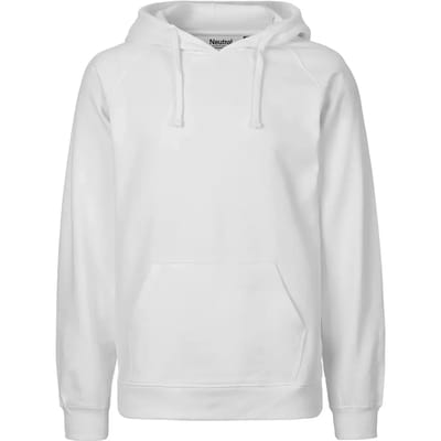 Neutral - Hoodie - Wit - 100% Biologisch Katoen - 3XL