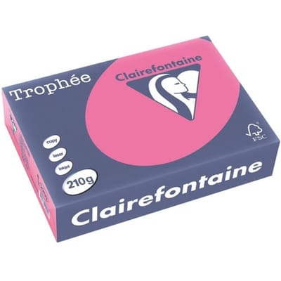 Clairefontaine Fuchsia A4 Gekleurd papier 210 grams (250 vel)