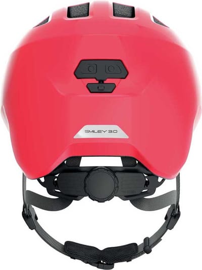 Fietshelm ABUS SMILEY 3.0 shiny red S - 45-50 cm - rood - Geschikt voor gebruik op kinderfietsen - 220 g