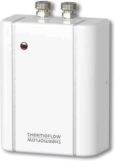 Doorstroomboiler - Klein verwarmingselement - Direct warm water - Energiezuinig model - 5.5 kW - Wit