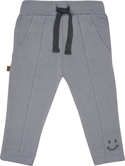 Frogs and Dogs - Smile geplooide broek | Grijs - Katoen - Maat 104