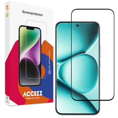Accezz Screen Protector - Geschikt voor Xiaomi Redmi Note 15 Pro Plus (5G) - Gehard Glass Full Cover