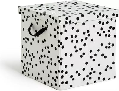 Habitat Penny Opbergdoos met Deksel - Wit