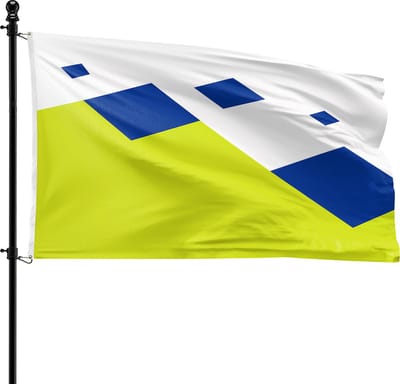 VlagDirect - Twenterand vlag - Gemeente Twenterand vlag - 90 x 150 cm.