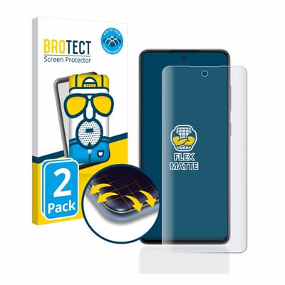 BROTECT - Screenprotector voor Samsung Galaxy A52s 5G - Folie Beschermfolie matte volledig dekking 2 Stuks