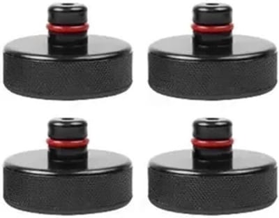 Schaarkrik voor 4 stuks beschermt batterij en verf jack pad adapter met opbergtas hijsvervanging Schaarkrik autokrik(4pcs with Box)