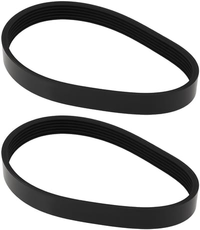 Dailygoods- Aandrijfriem 6PJ365 - Compatibel met GRIZZLY G0715P - Rubber Composietmateriaal - Slijtvast/rekbaar - 365x14x3,5mm - 6 Ribben Ontwerp - Zaagriem