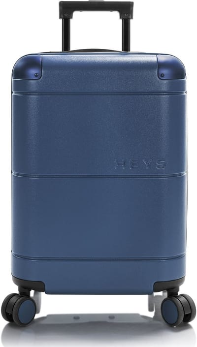 Heys Zen 4 wielen Cabinewagen S 54 cm met uitbreidingsplooi - Harde bagage - TSA slot - navy