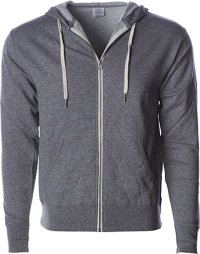 Unisex Zipped Hoodie 'French Terry' met capuchon Salt-N-Pepper - XXL