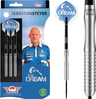 Dartpijlen Set - Stalen Darts - Precisie Werpen - 90% Tungsten Materiaal - 24 Gram - Zilver