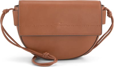 TOM TAILOR Schoudertas Evy Flap Bag Cognac Bruine