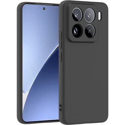 Mocaa Xiaomi 15 Pro Slim-Fit Telefoonhoesje Zwart