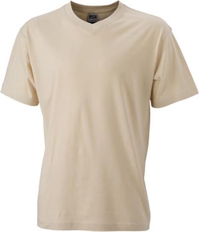 James and Nicholson Heren V Hals Tee (Steen)
