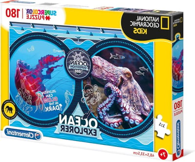 Legpuzzel Kinderen - Puzzel 180 stukjes - Educatief Spel - SuperColor Techniek - 48.5 x 33.5 cm - Meerkleurig