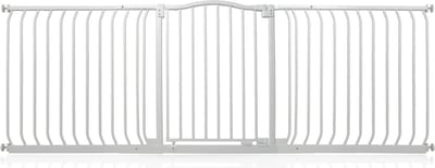 Safetots Klemhekje met Gebogen Bovenkant, 197cm - 206cm, Mat Wit