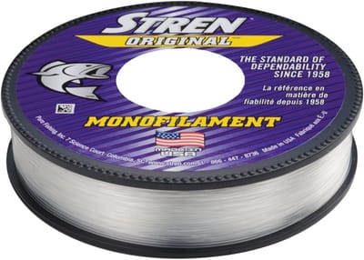 Monofilament Vislijn - Visdraad Nylon - Vissen Zonder Problemen - Hoge Treksterkte - 1000 Yd - Helder/Blauw Fluorescerend