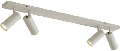QAZQA renna - Moderne Plafondspot | Spotje | Opbouwspot - 4 lichts - L 100 cm - Beige - Woonkamer