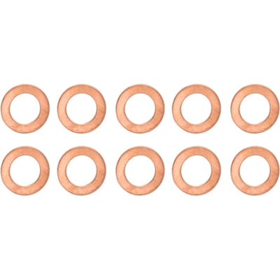 10 stuks M12 Koperen Olieaftapplug Ring Vlakke Afdichtingsring Afstandsstuk voor Olieverversing