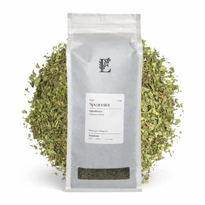 Spearmint Thee 200 gram – Losse Kruidenthee – Natuurlijk & Cafeïnevrij - Losse Blaadjes - Verfrissende thee - Munt thee - Moroccan Mint