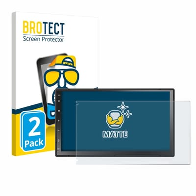 BROTECT - Screenprotector voor Atoto A5LG2B7T 7" - Folie Beschermfolie matte 2 Stuks