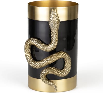 Bold Monkey Never Hurt A Snake vaas - Goud