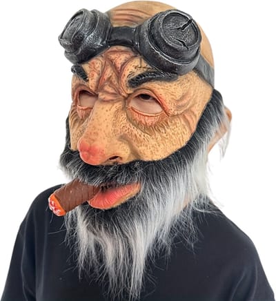 Nivard Halloween Masker - Volwassenen - Enge Maskers - Horror Masker - Man met Sigaar