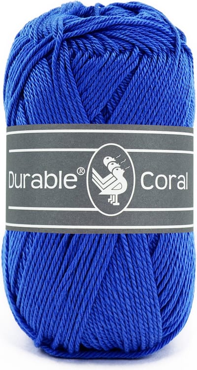 Durable Coral - 2110 royal - Gemerceriseerd Katoen Garen