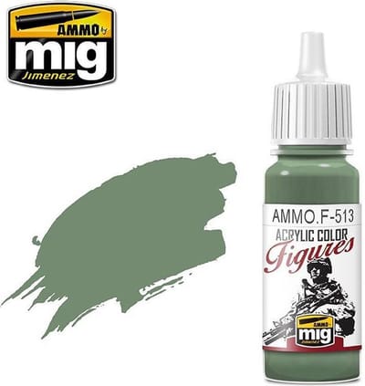AMMO by Mig Jimenez Hobbyverf Acrylverf - MIG F513 Field Grey Highlights FS-34414 - Acryl Verf flesje - 17 ml