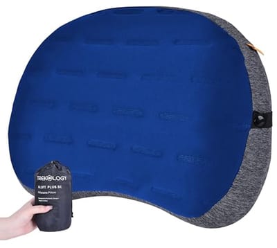 Opblaasbaar Campingkussen - Ultralicht en Comfortabel Outdoor Kussen voor Wandelen, Reizen en Backpacken
