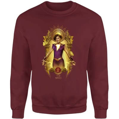 Shazam! Fury of the Gods The Speed Sweatshirt - Burgundy - S