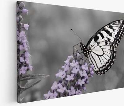 Saammp Muurcirkel Hout - Roze abstracte bloemen - Ø 90 - Wandcirkel - Wanddecoratie Cirkel - Muurdecoratie Woonkamer - Kantoor Decoratie