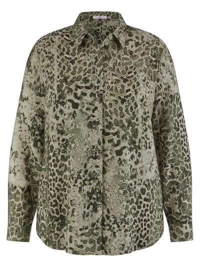 Blouse lange mouwen Van Emilia Lay groen