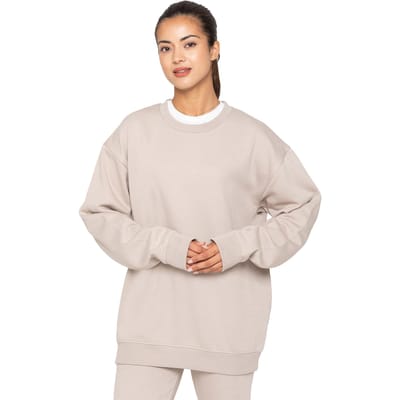 Enzo | Dames Oversized Sweatshirt - Havermout