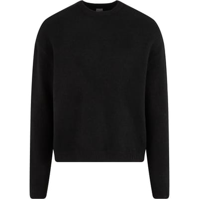 Urban Classics - Oversized Chunky Sweater/trui - XL - Zwart
