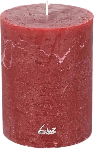 Rasteli Luz Your Senses Stomp Kaars Rood D 10 cm H 13 cm