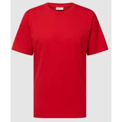 T-shirt met ronde hals model 'Hannes'