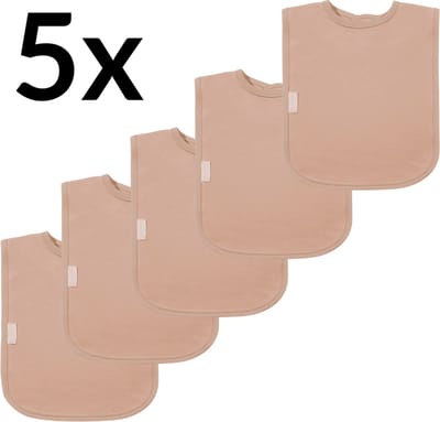 Funnies Interlock Slabben 5-Pack | Pinkstone | Set Van 5 Stuks | Slabbers