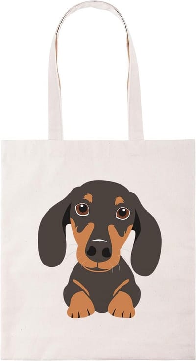 Honden Draagtas voor Kleine Honden en Teckels - Herbruikbare Shopper Tas