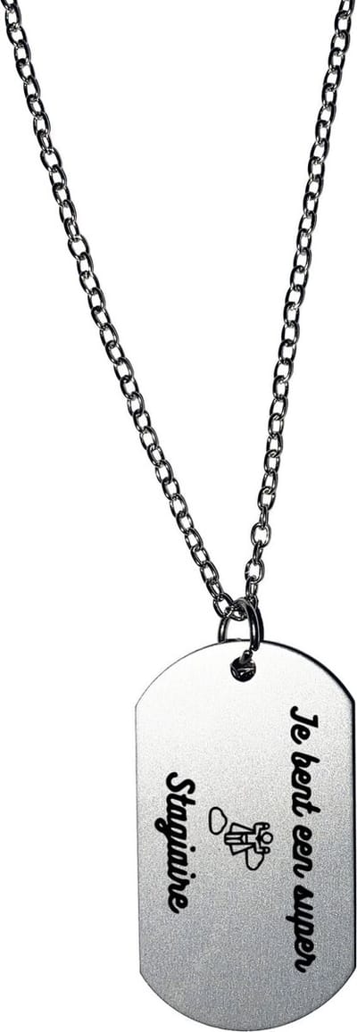 Akyol - je bent een super stagiaire ketting - Stagiair - beste stagiaire die er is - afscheidscadeau - stagiaire - cadeau - leuk cadeau voor iemand die stage loopt