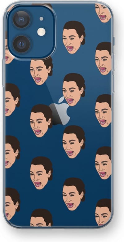 Case Company® - Hoesje geschikt voor iPhone 12 hoesje - Ugly Cry Call - Soft Cover Telefoonhoesje - Bescherming aan alle Kanten en Schermrand