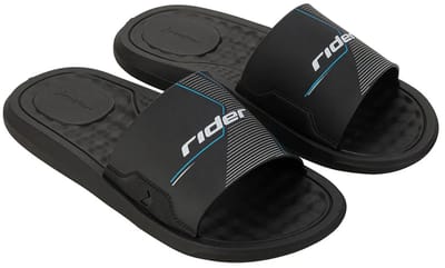 Rider Step Slippers - Heren synthetische slippers - Black