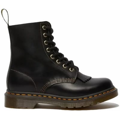 DR. DOC MARTENS 1460 Pascal Abruzzo - Dames Laarzen Boots Leer Zwart 26940001 - Maat EU 36 UK 3