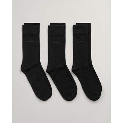 Gant Sokken Soft Cotton Socks 3Pack Zwart / male