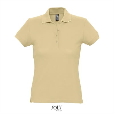 SOL'S Women´s Polo Passion L513 - Sand - XL